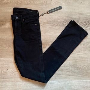 NWT Citizens of Humanity Black Mid-Rise Elson Jeans Size 0 24